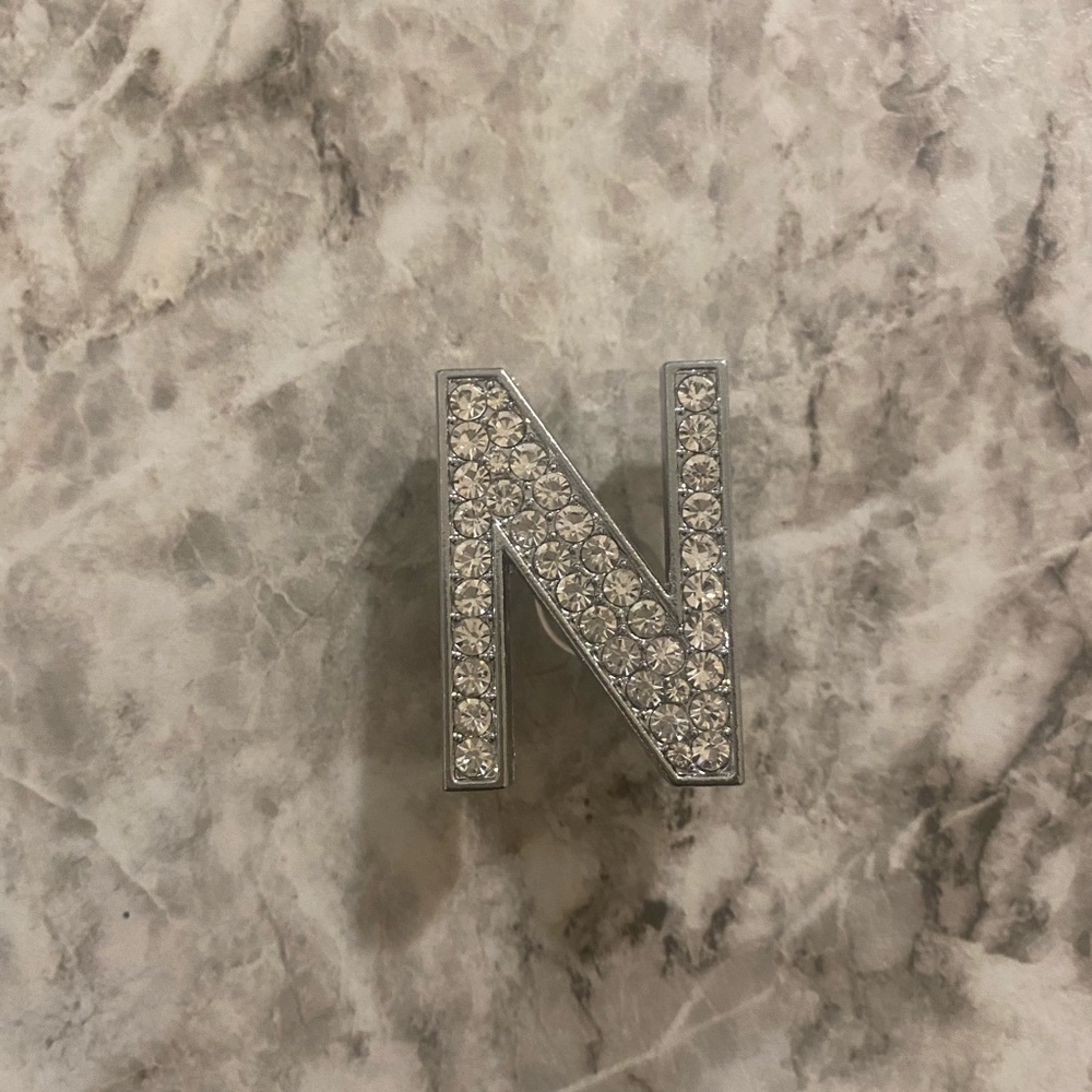 N Croc charm
